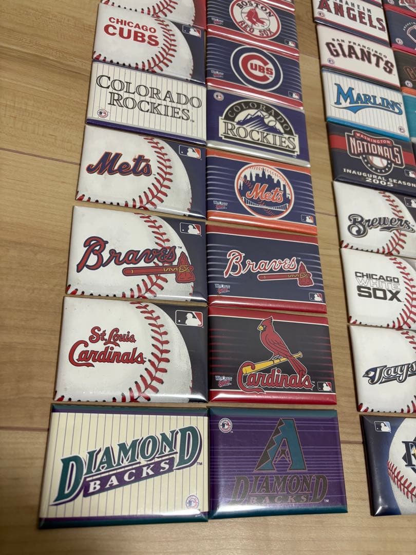 MLB メタルマグネット59枚セット