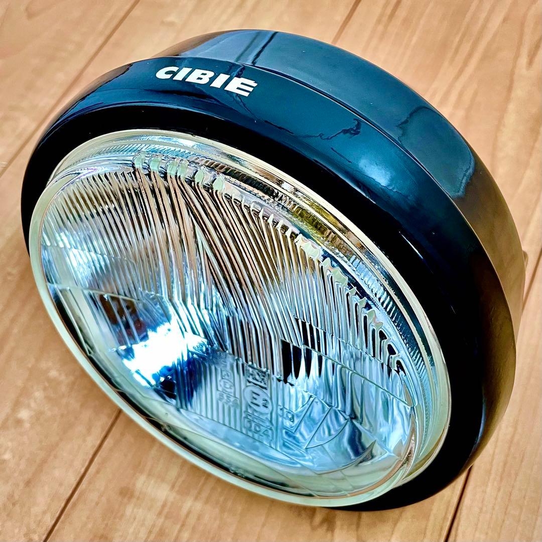 当時物 CIBIE シビエ 凹み ヘッドライト 160 CB250T マーシャル