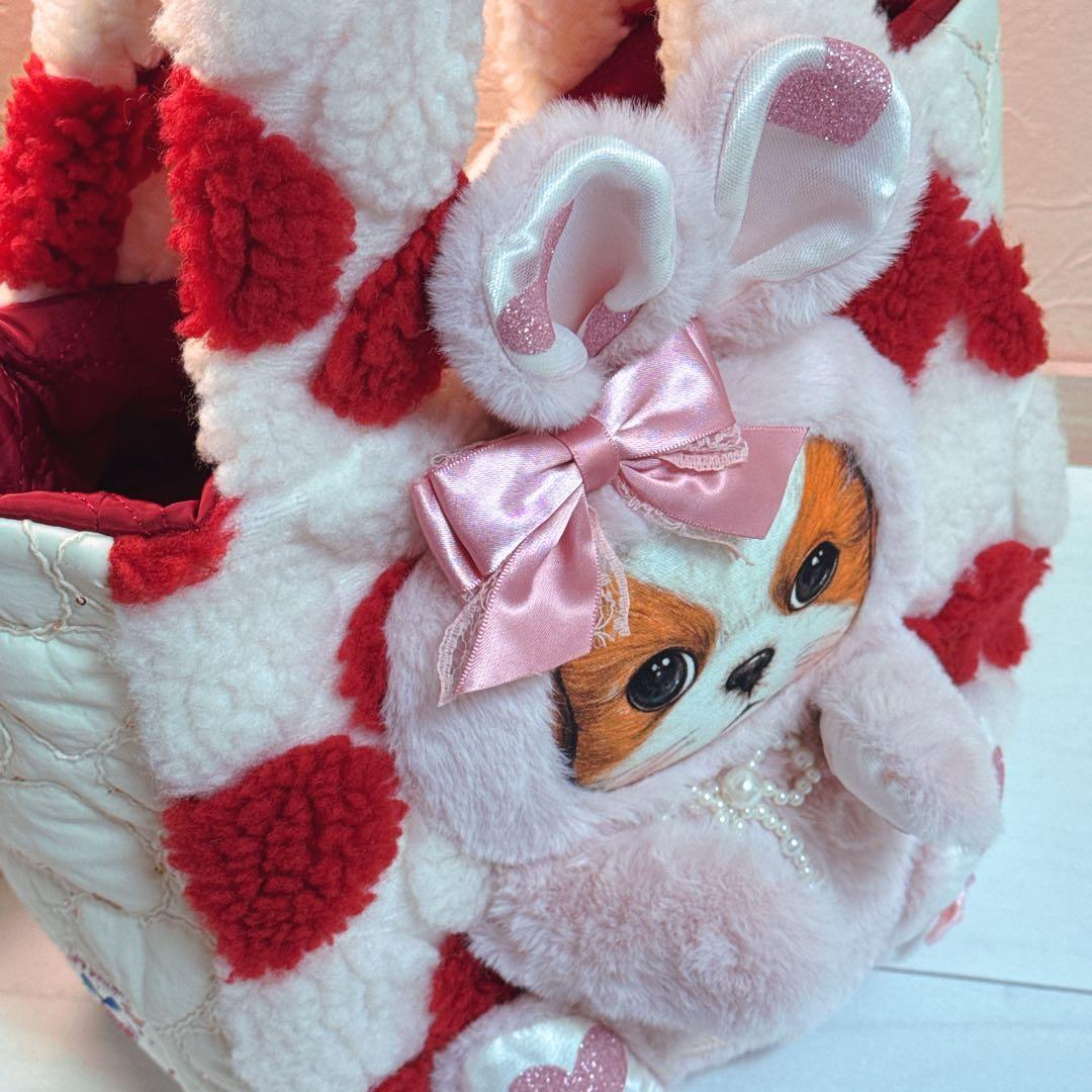 あ*き様 コヤンイサムチョン♡bigうさ着ぐるみアンコちゃんのハートのラウンドト