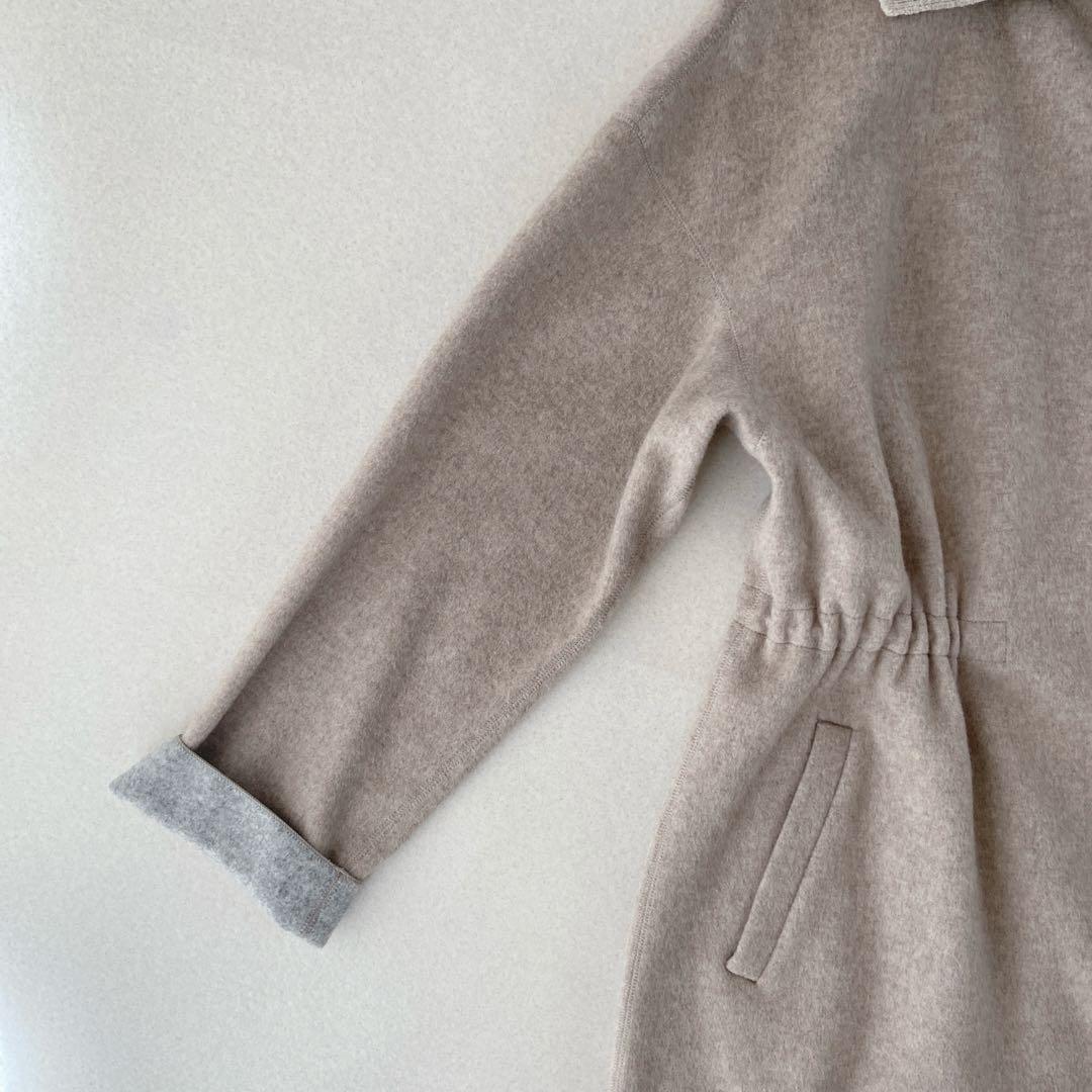 ✨極美品✨現行品【レリアン】日本製　ウール　コート　コーディガン　ベージュ　9号