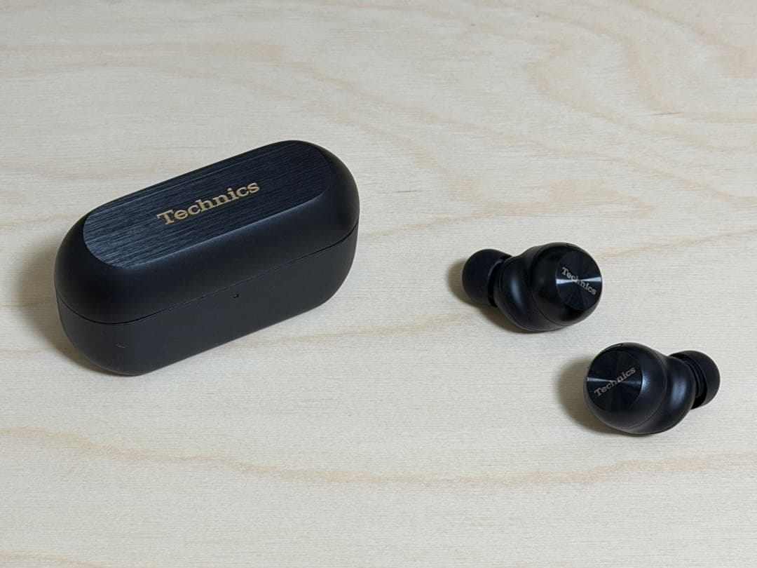 Technics EAH-AZ100 ブラック + オリジナルガジェットポーチ