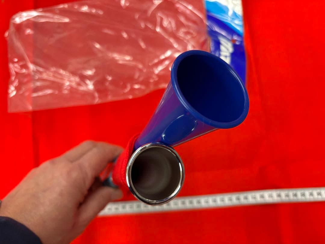 [希少品] ミズノ　応援グッズ　チアホーン 2連　新品未使用※値下げ不可