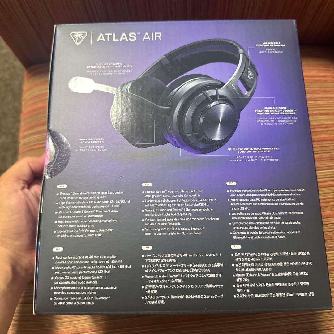 ［未開封］TURTLE BEACH ATLAS AIR ゲーミングヘッドセット