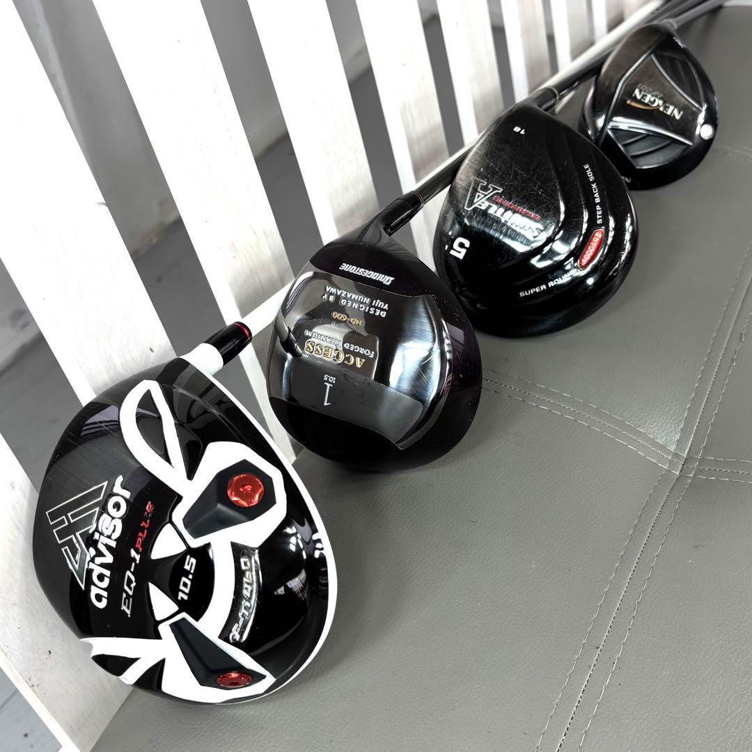 本格派 メンズゴルフクラブ 11本 フルセット ゴルフセット お試し　初心者向け