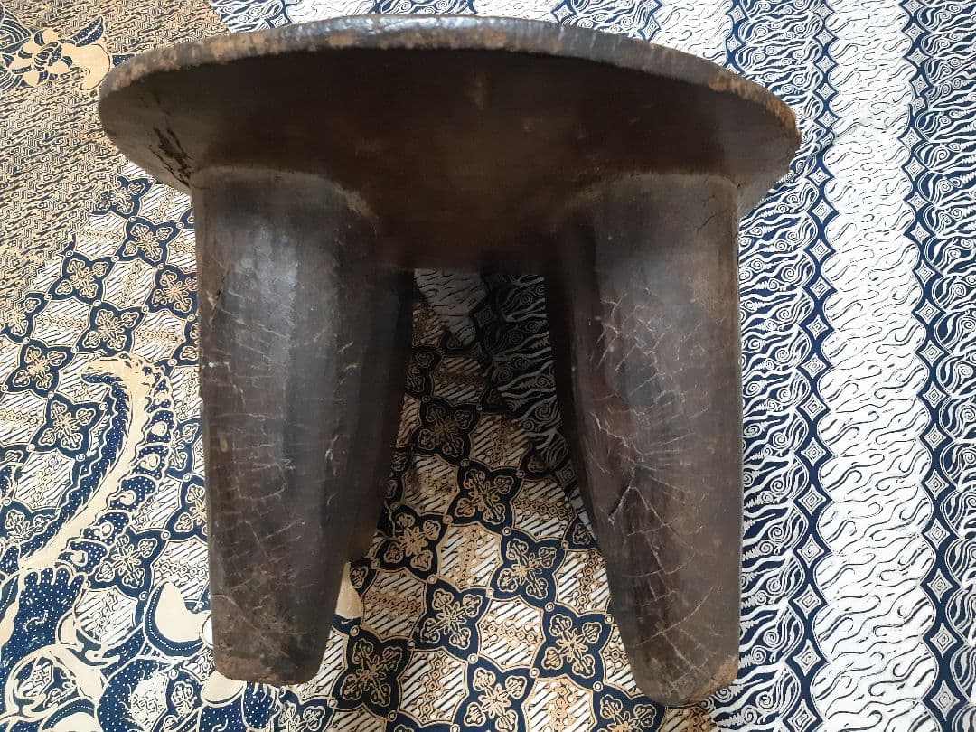 セヌフォ族 スツール(洗濯台) アフリカ コートジボワール プリミティブ