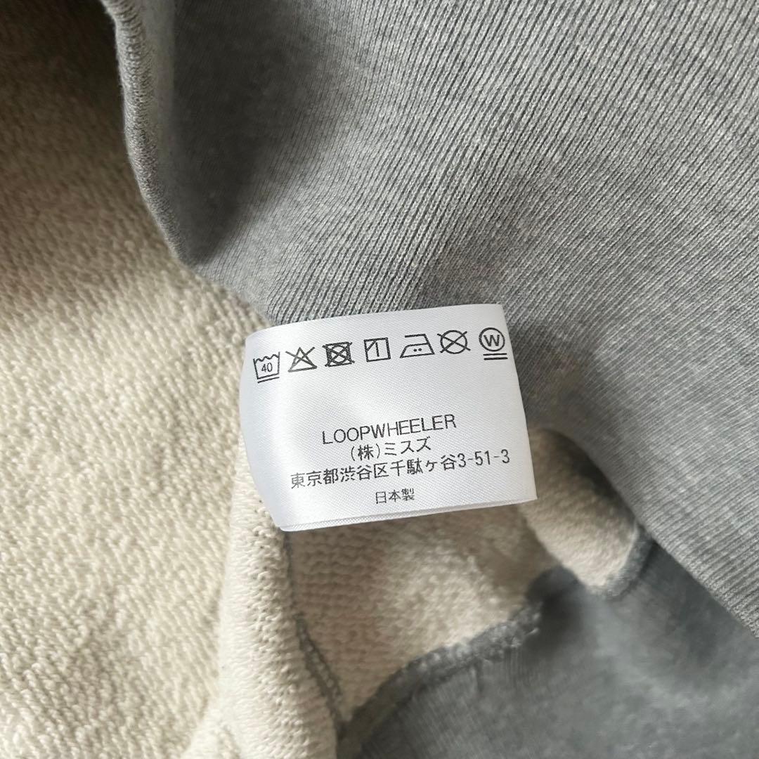 LOOPWHEELER ループウィラー BEAMS別注 スウェット グレー