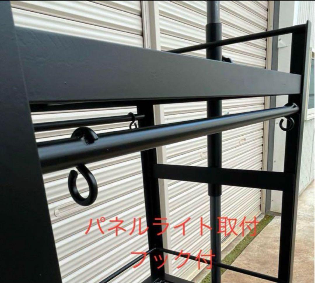 現物1台のみ　塗装前完成品　アイアン植物棚　ダクトレール、給水トレー付