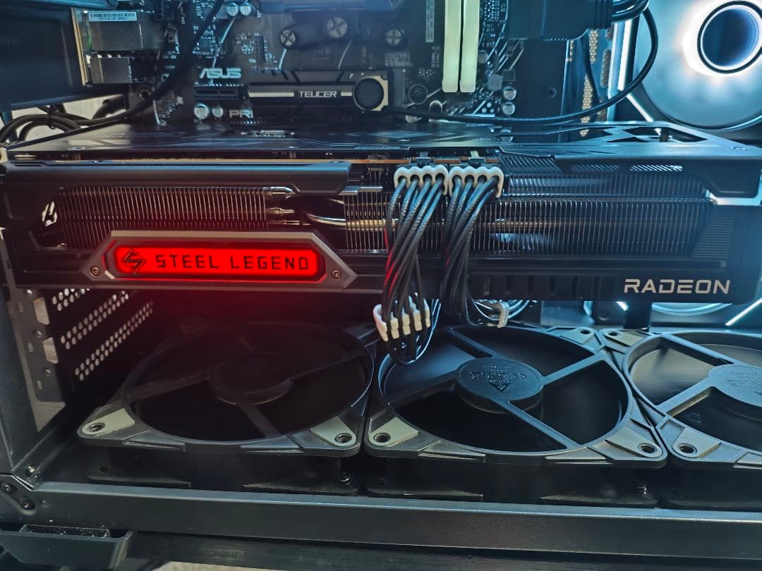 RX9070XT sld 16g steel legend グラフィック