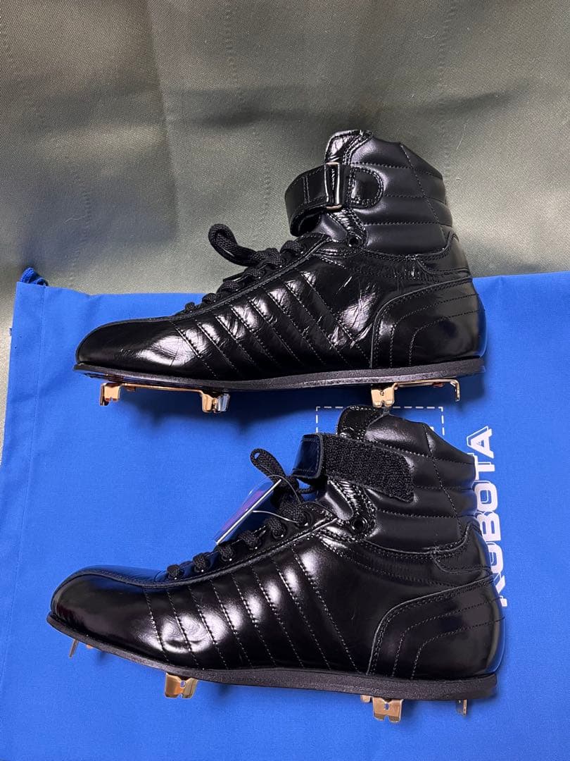 久保田スラッガー 野球スパイク 26.0革底 D-182 日本製 新品未使用