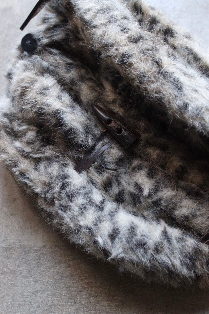 rare グッドイナフ フェイク ファー ウエストバック 名作