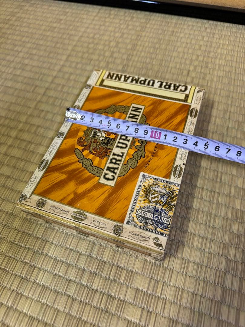 希少　カールアップマン　CARL UPMANN 葉巻箱　空箱　ヴィンテージ