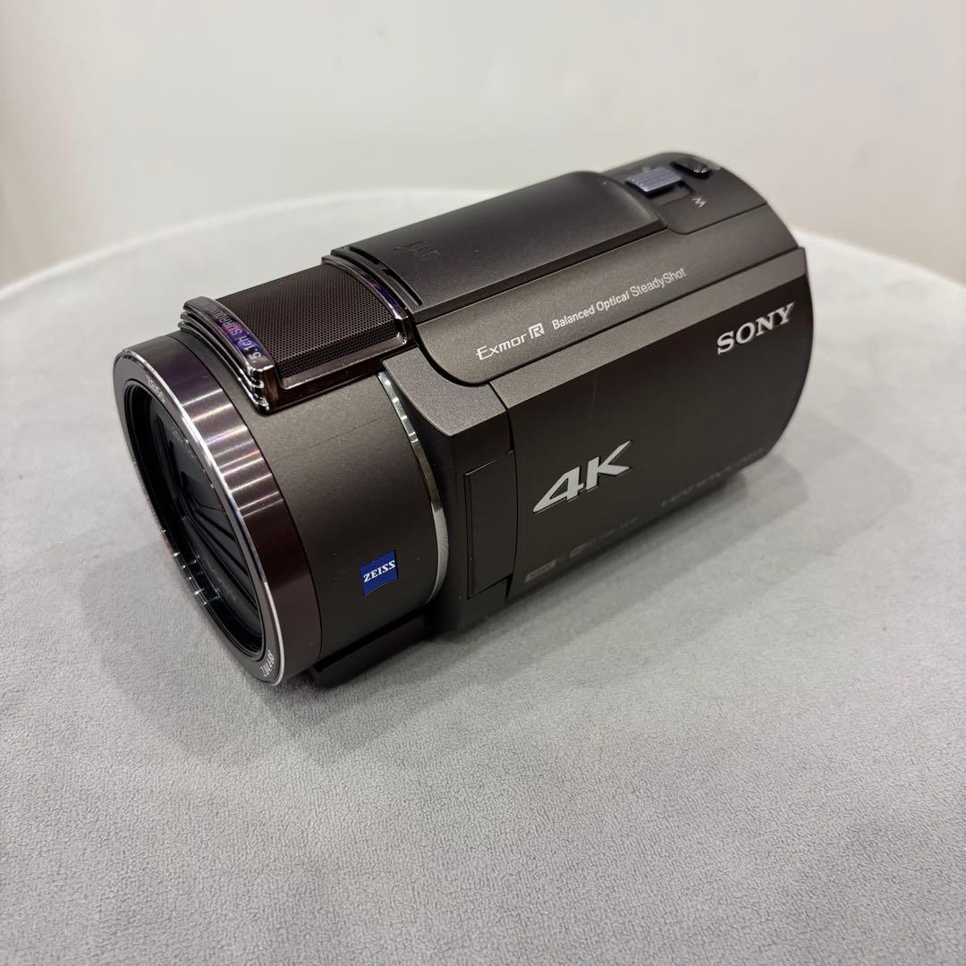 【おに】SONY 4K ビデオカメラ FDR-AX45 本体一式　付属品