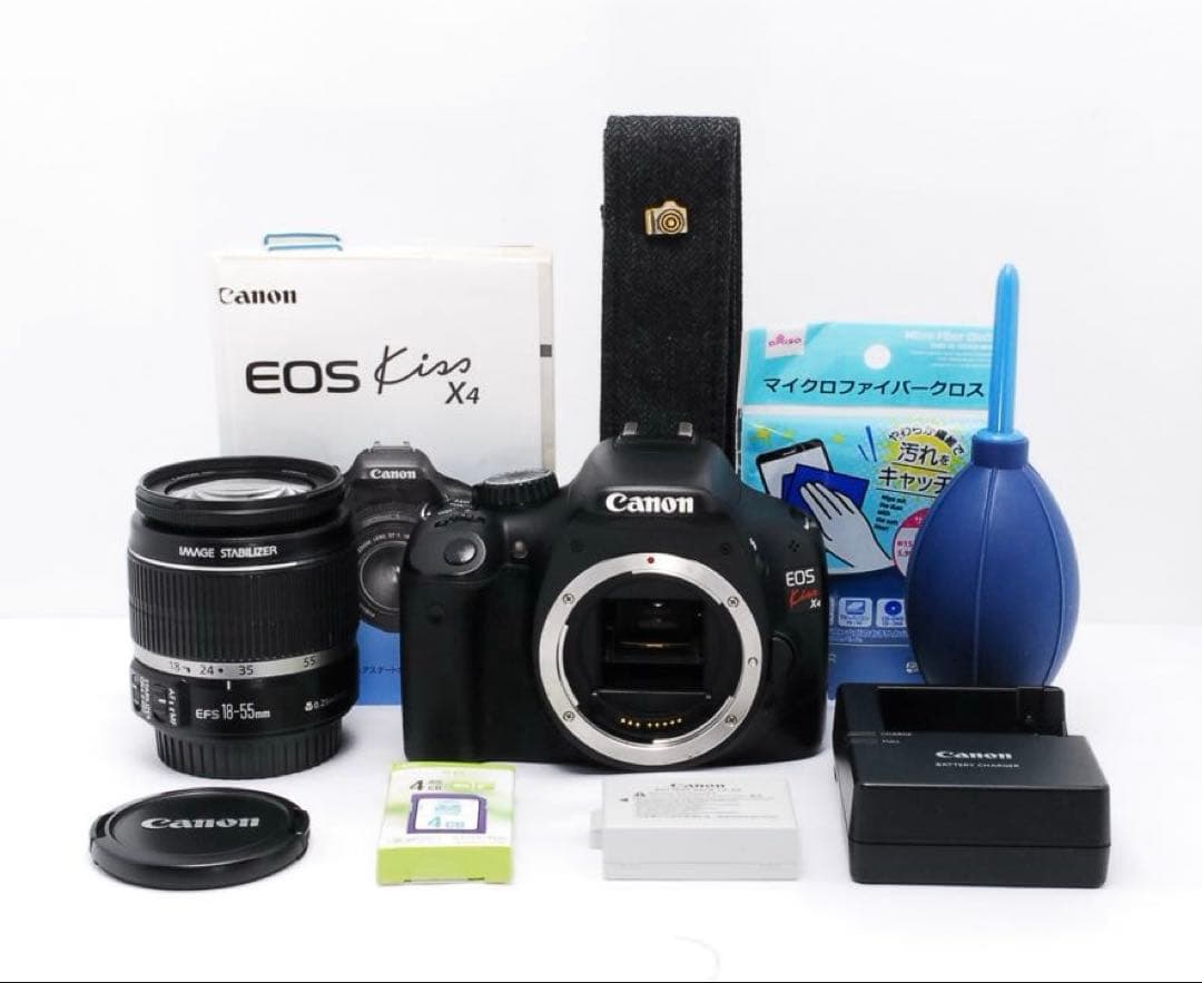 ショット数少❤️Canon kiss X4❤️スマホ転送✨一眼レフカメラ