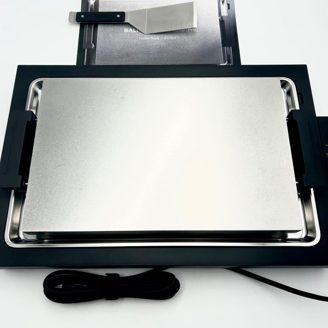 【新品未使用】バルミューダ　ザプレート プロ K10A-BK