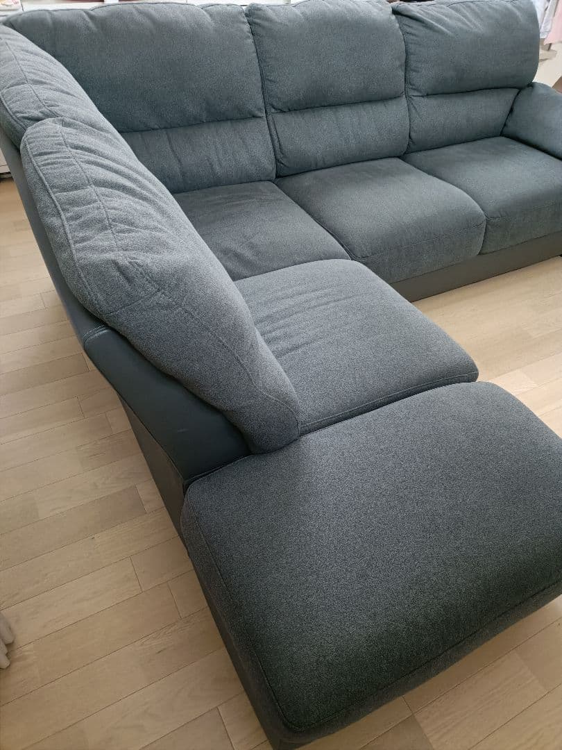 ニトリ L字カウチソファ 3〜4人掛け　NITORI　ソファー　コーナー　②のみ