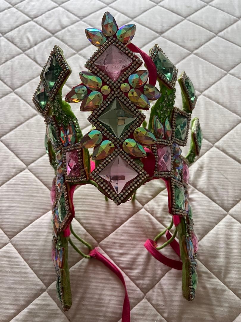 ダンス衣装/サンバ/パフォーマンス/ピンク系ステージ衣装