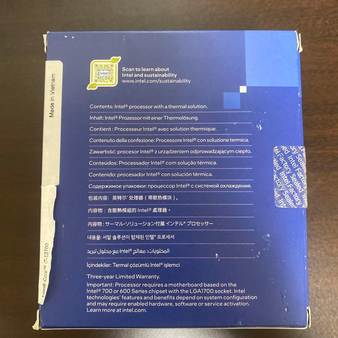 エ*ラ様 Intel Core i7-13700 13世代 LGA1700