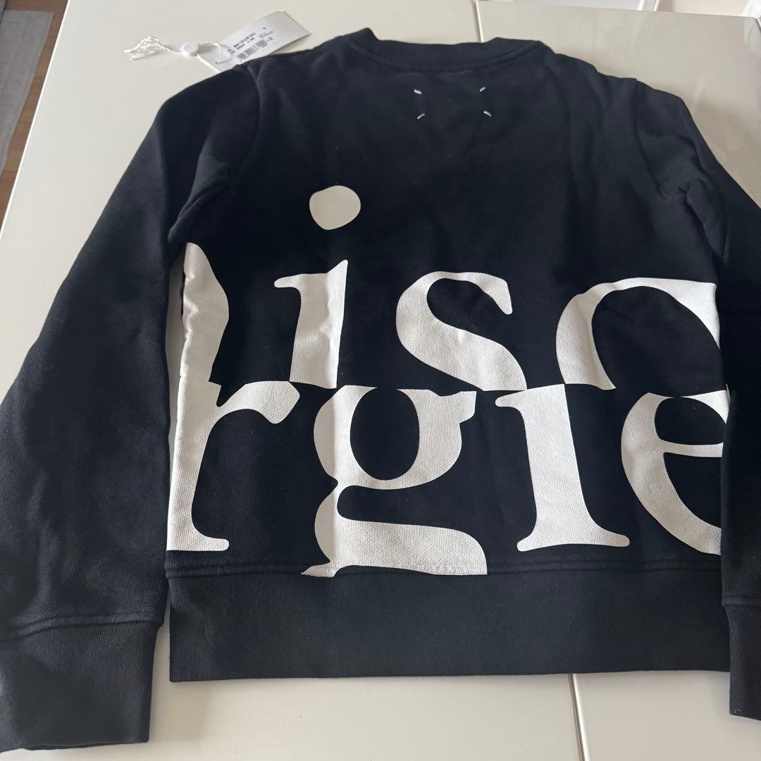 Maison Margiela/ロゴ入り厚手スウェット/正規店購入/10万/美品