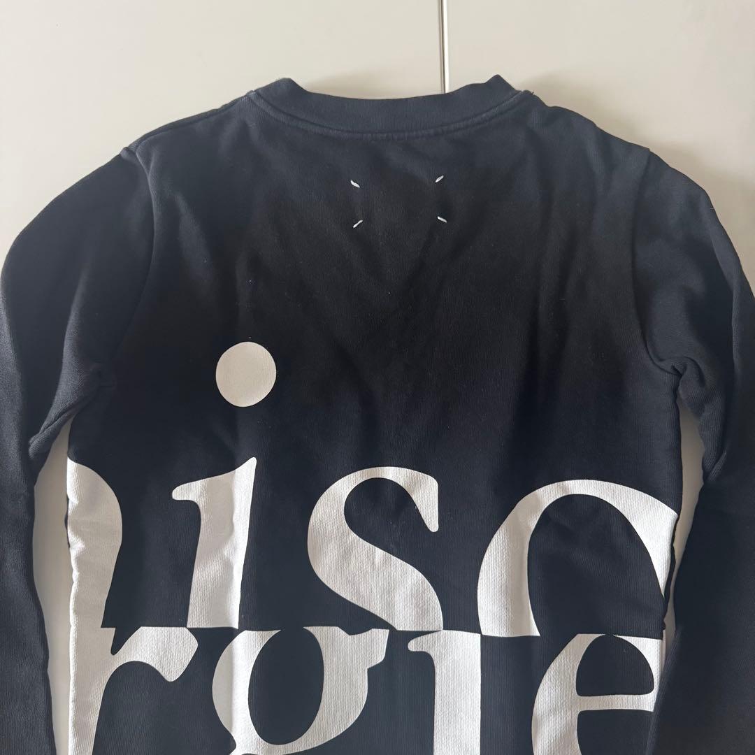 Maison Margiela/ロゴ入り厚手スウェット/正規店購入/10万/美品