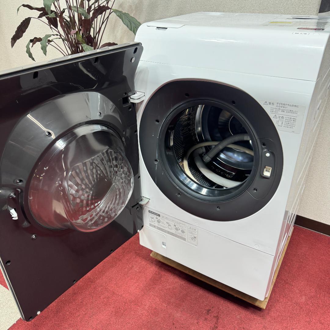 都内23区配送無料　美品シャープドラム式洗濯乾燥機2022年製　洗浄/除菌済み