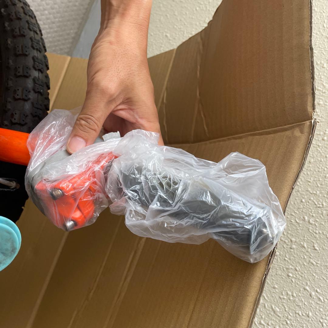 送料込み　ヨツバサイクル　ラムネブルー　18インチ