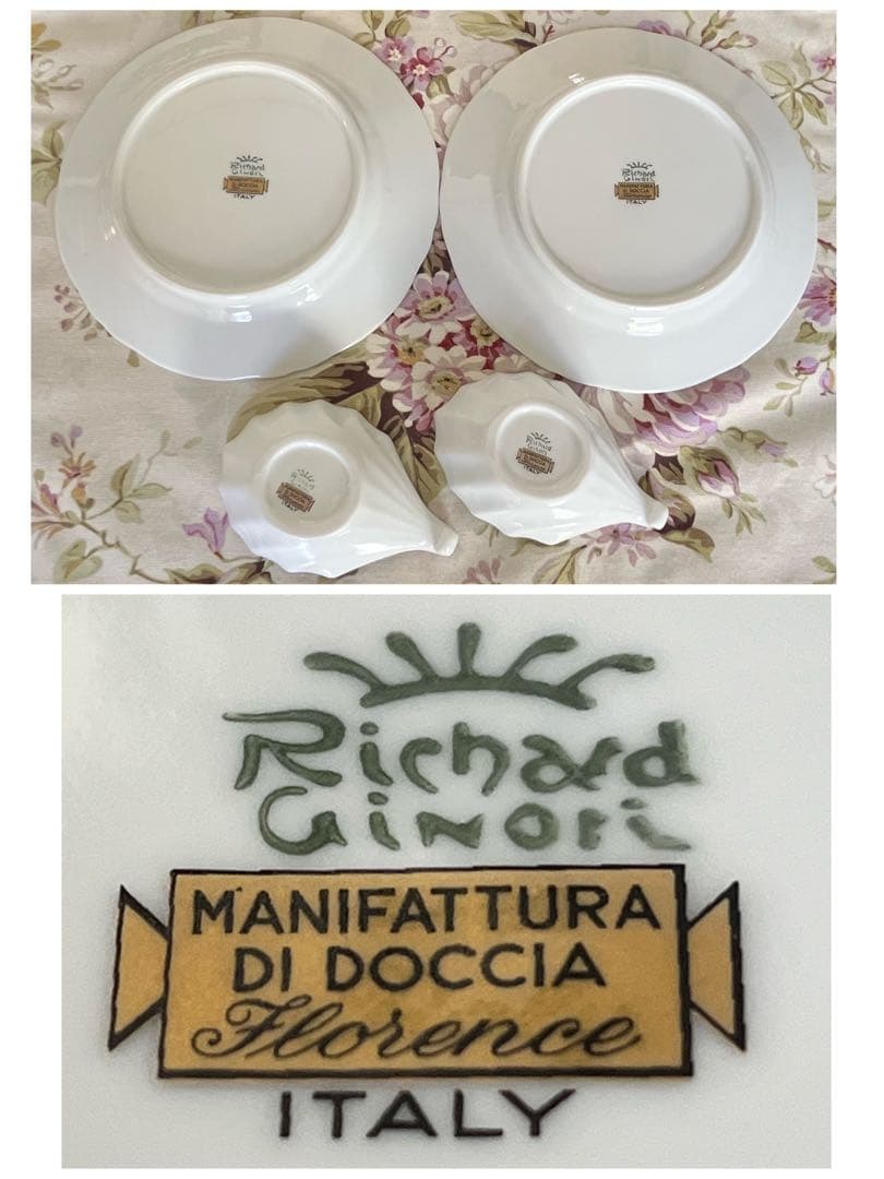 【希少品】リチャードジノリ★グランデューカ★ペアセット