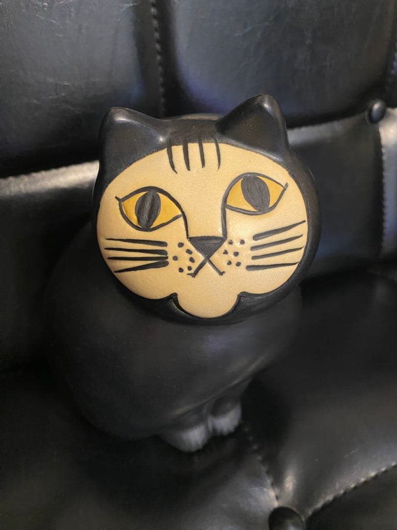 美品★リサラーソンミアMIA 猫の置物　ミディアム LISA LARSON
