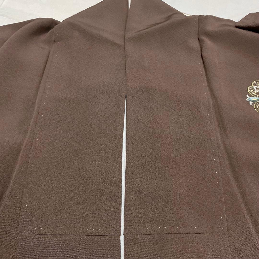 b88 正絹　袷　訪問着　総刺繍　華文　金糸　着物