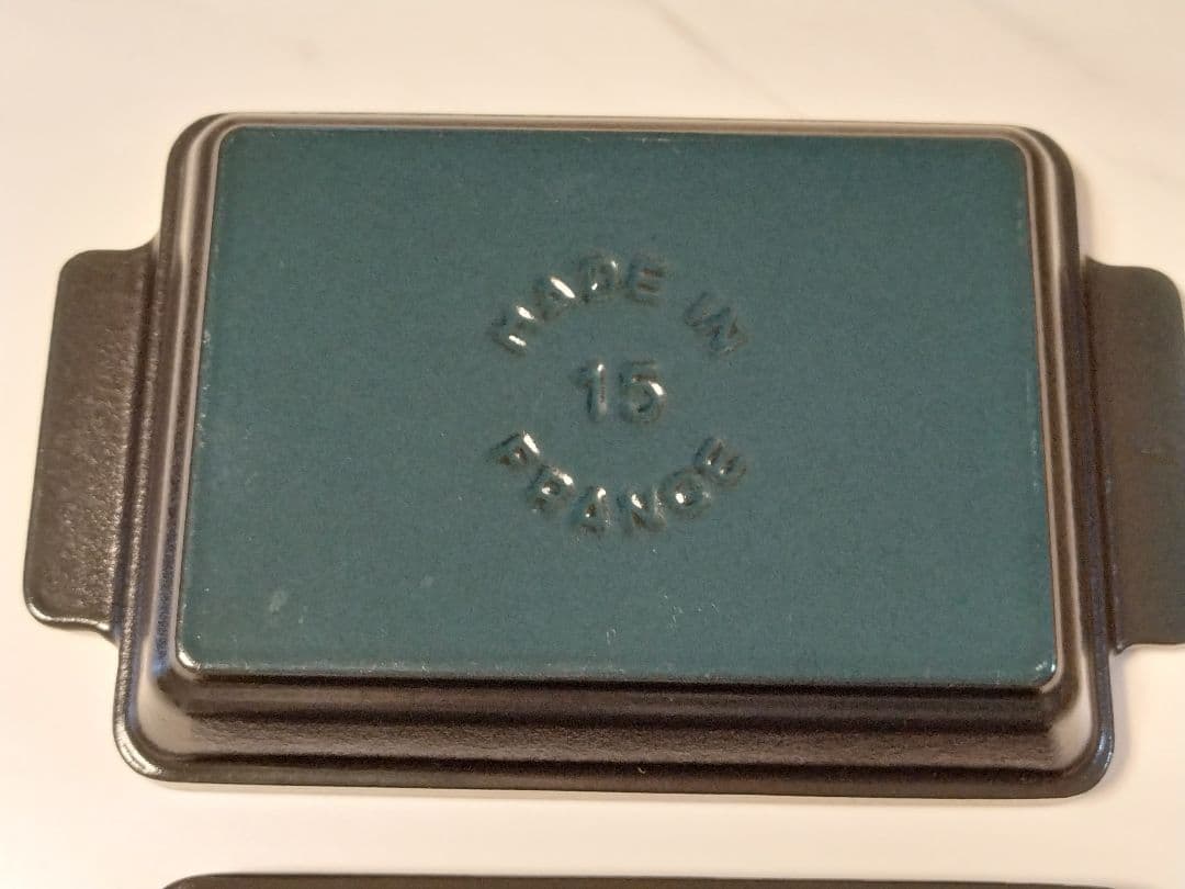 staub ストウブ ミニ レクタンギュラー ディッシュ ブラック 2個セット