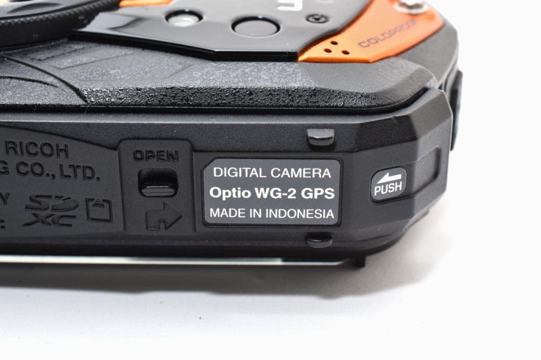 美品 PENTAX Optio WG-2 GPS オレンジ ＃A359