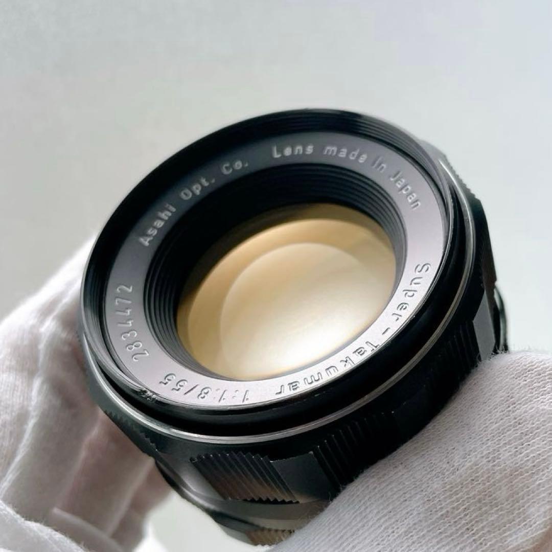 【多重虹色フレア】PENTAX Super Takumar 55mm f1.8