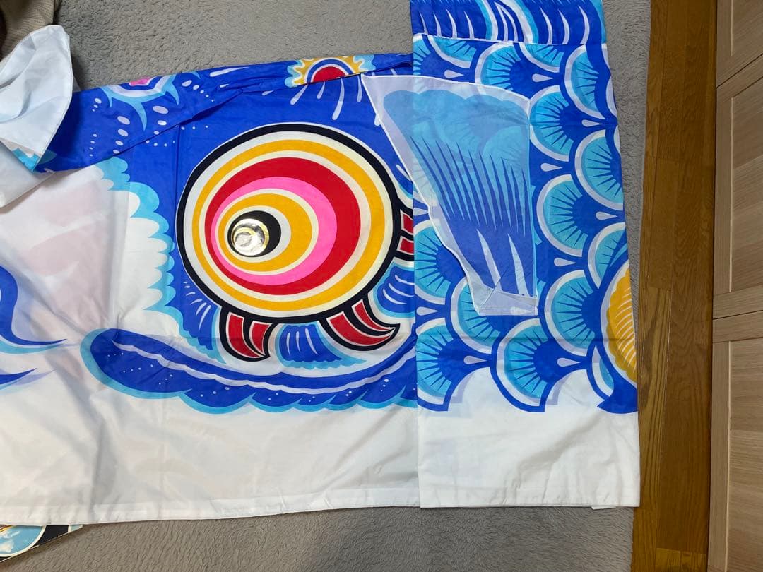 新品　7m 鯉のぼり 祝　青　旭化成