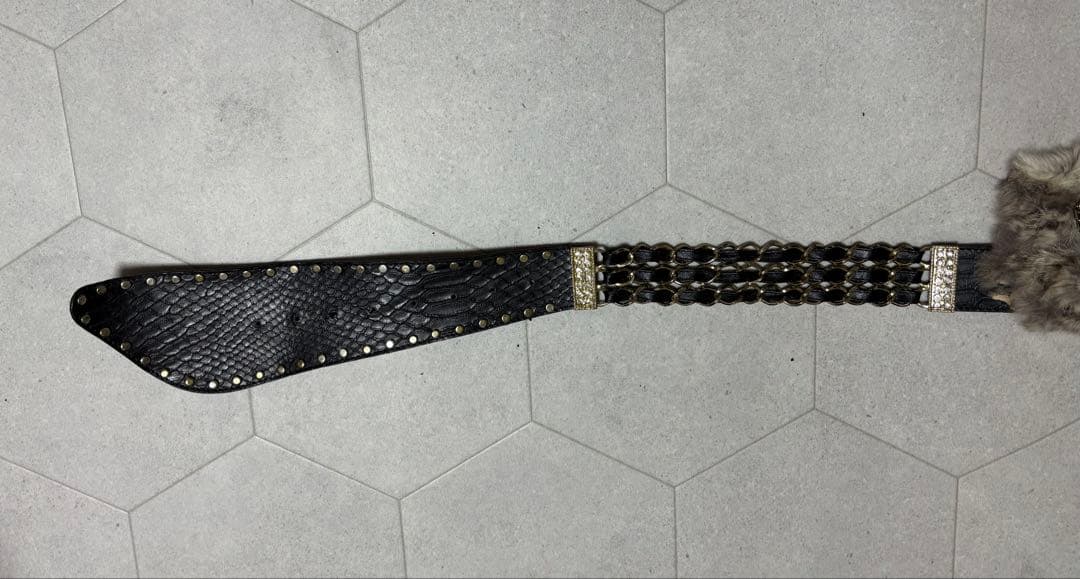 正規品 d.i.a 希少 ファーベルト