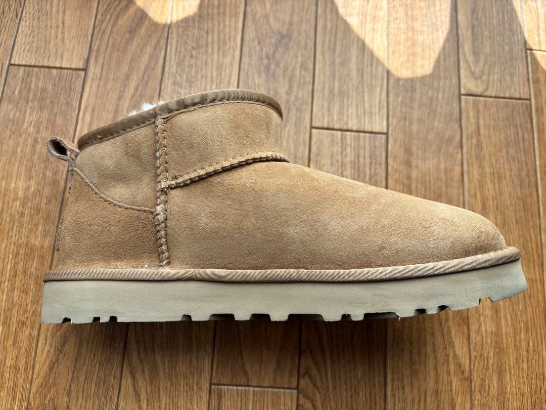 UGG クラシックウルトラミニ 25㎝ チェスナット アグ ムートンブーツ