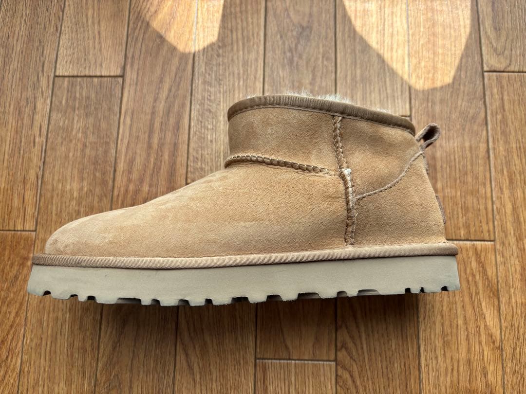 UGG クラシックウルトラミニ 25㎝ チェスナット アグ ムートンブーツ