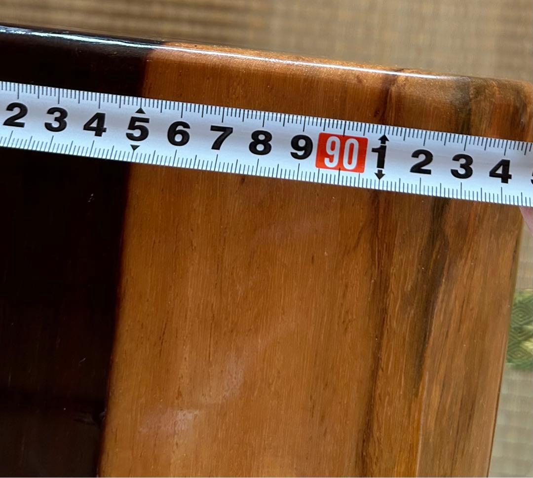 紅紫檀一枚板テーブル