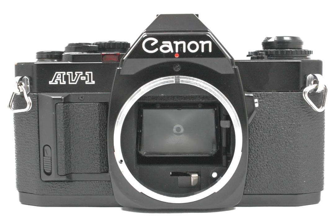 【整備済】 Canon AV-1 黒 FD 50mm F/1.8 付属品有 19