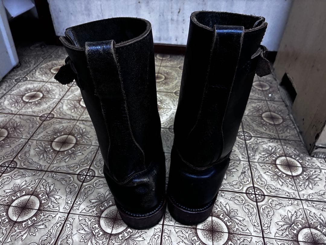 コールブラック エンジニアブーツ クロムエクセル 茶芯