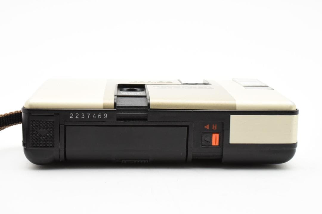 美品 Konica RECORDER ホワイト コンパクトフィルムカメラ