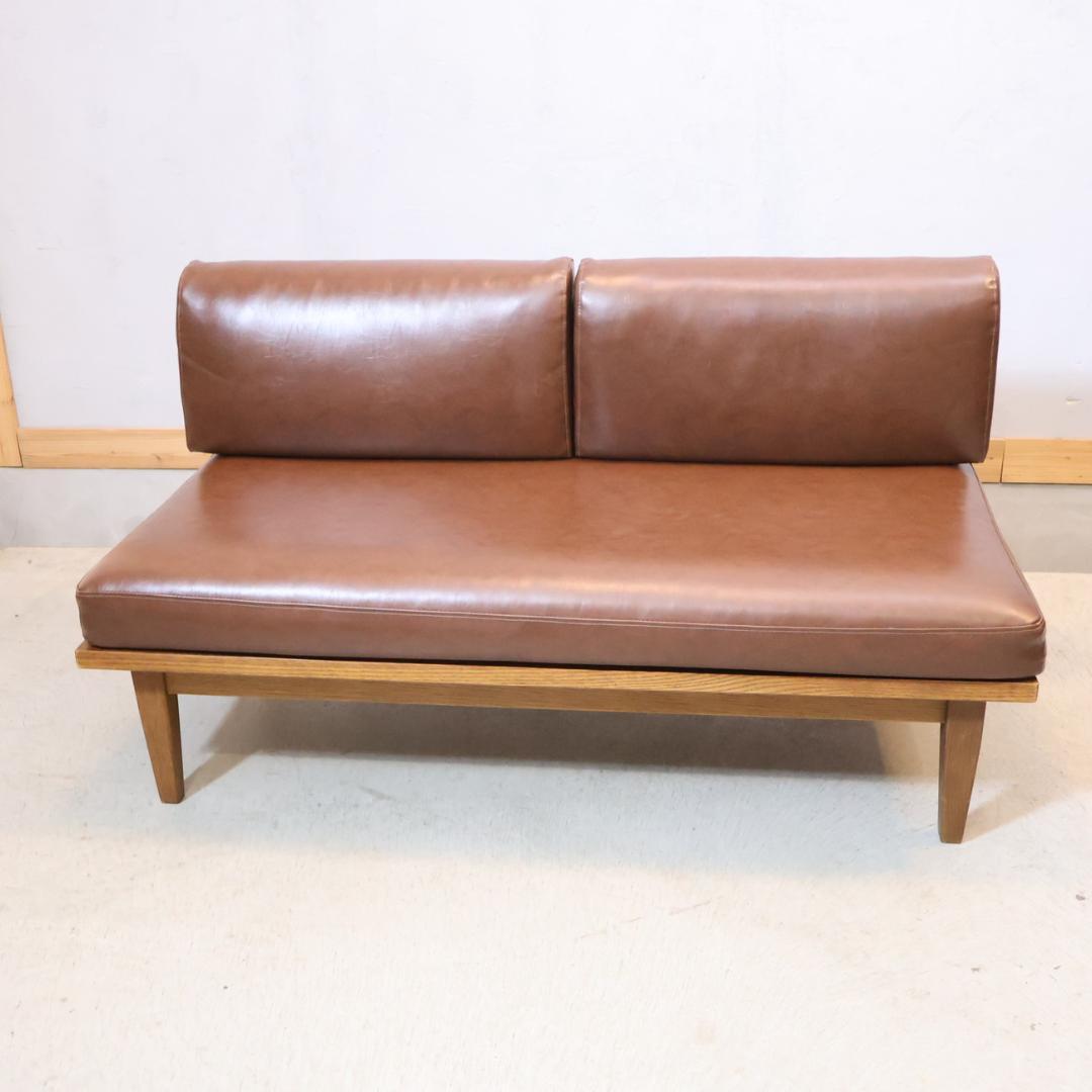 unico ウニコ WICK ベンチバックレスト 二人掛けソファ アームレス