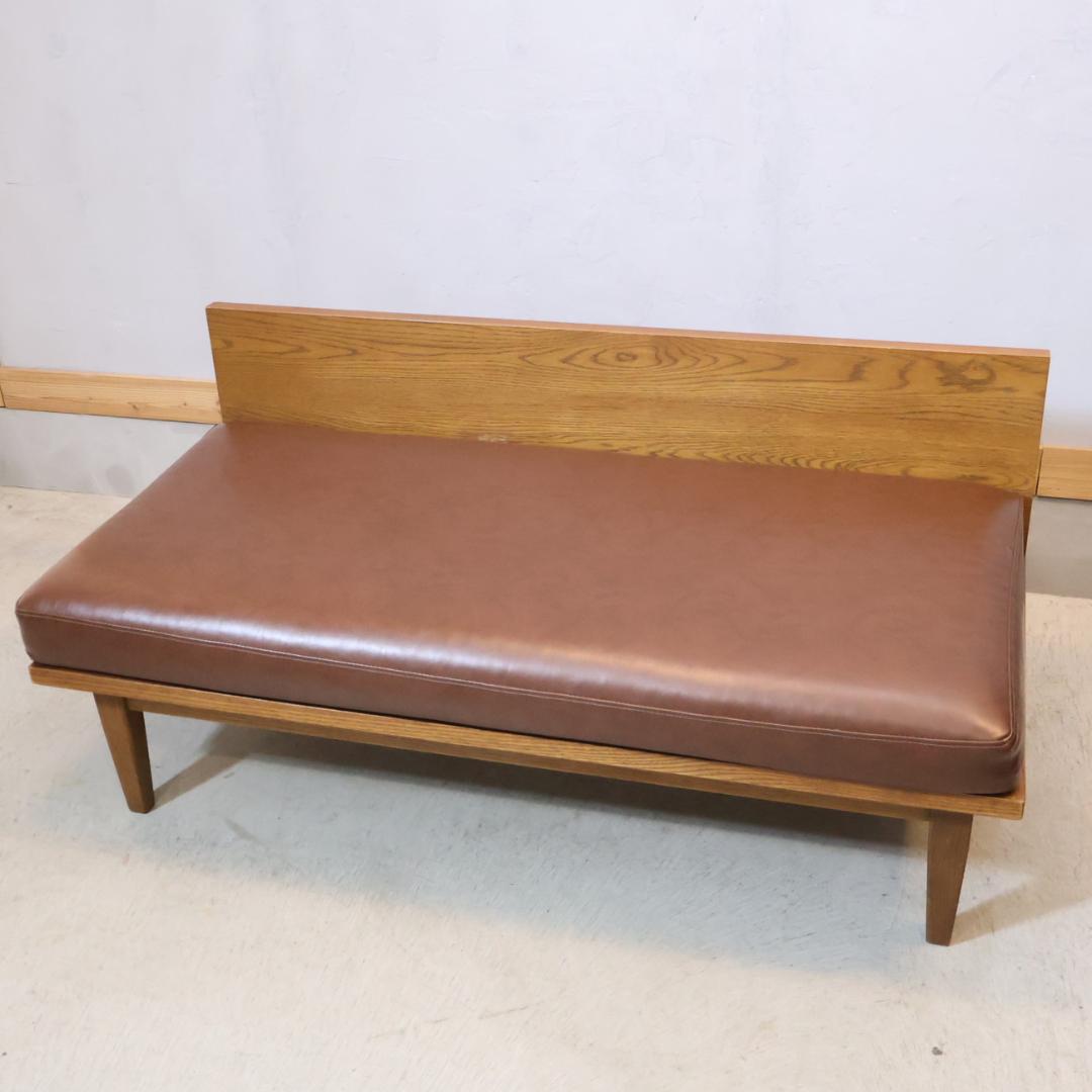 unico ウニコ WICK ベンチバックレスト 二人掛けソファ アームレス