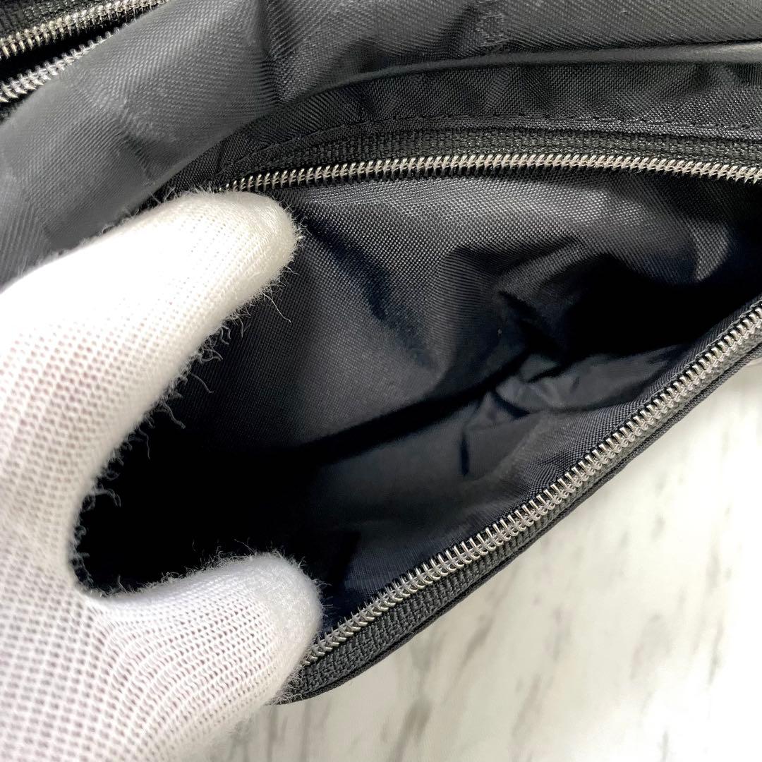 極美品⭐️マークアンドロナ カートバッグ ポーチ スカルプレート カモフラ 黒