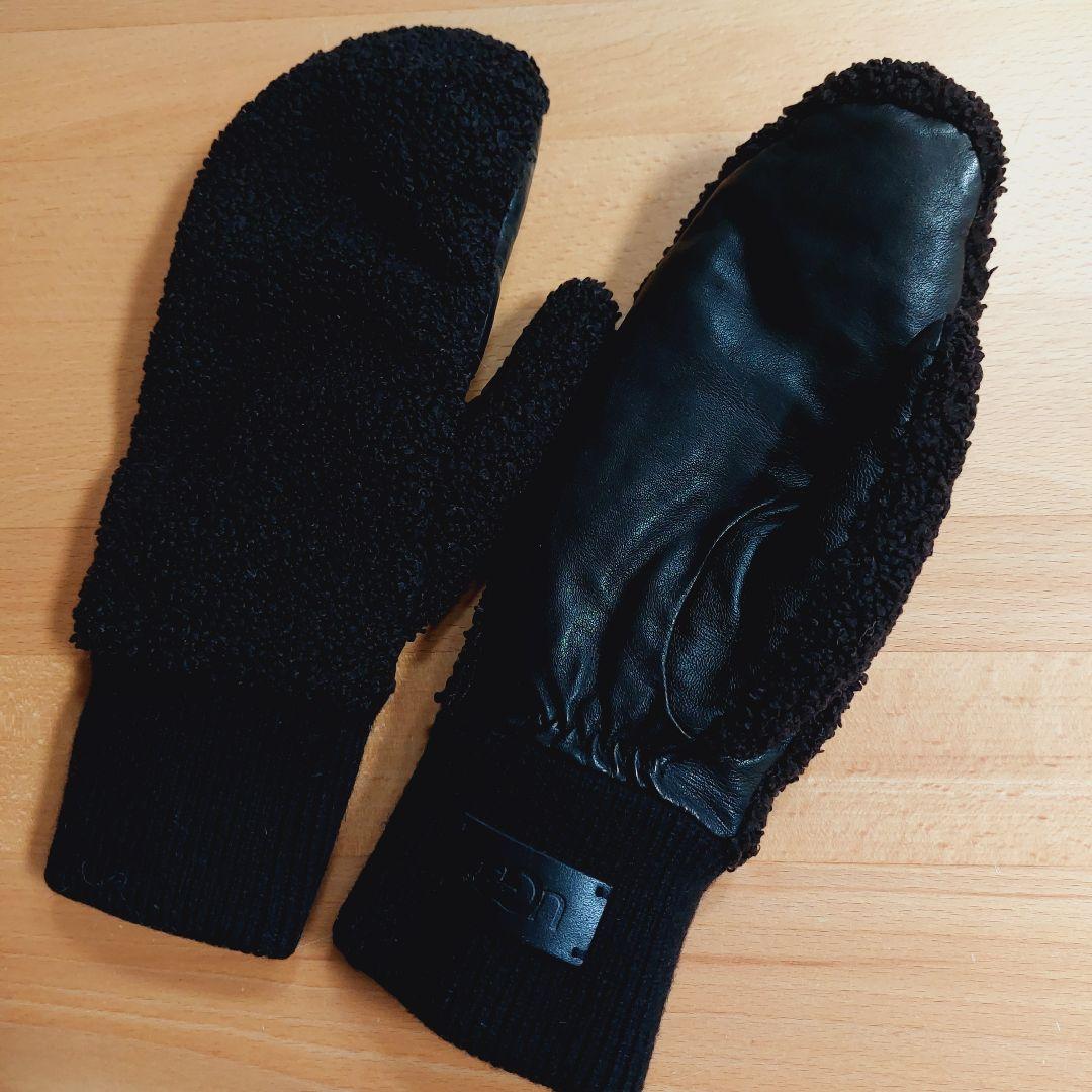 未使用★UGG W FAUX SHERPA ミトン手袋　ボア