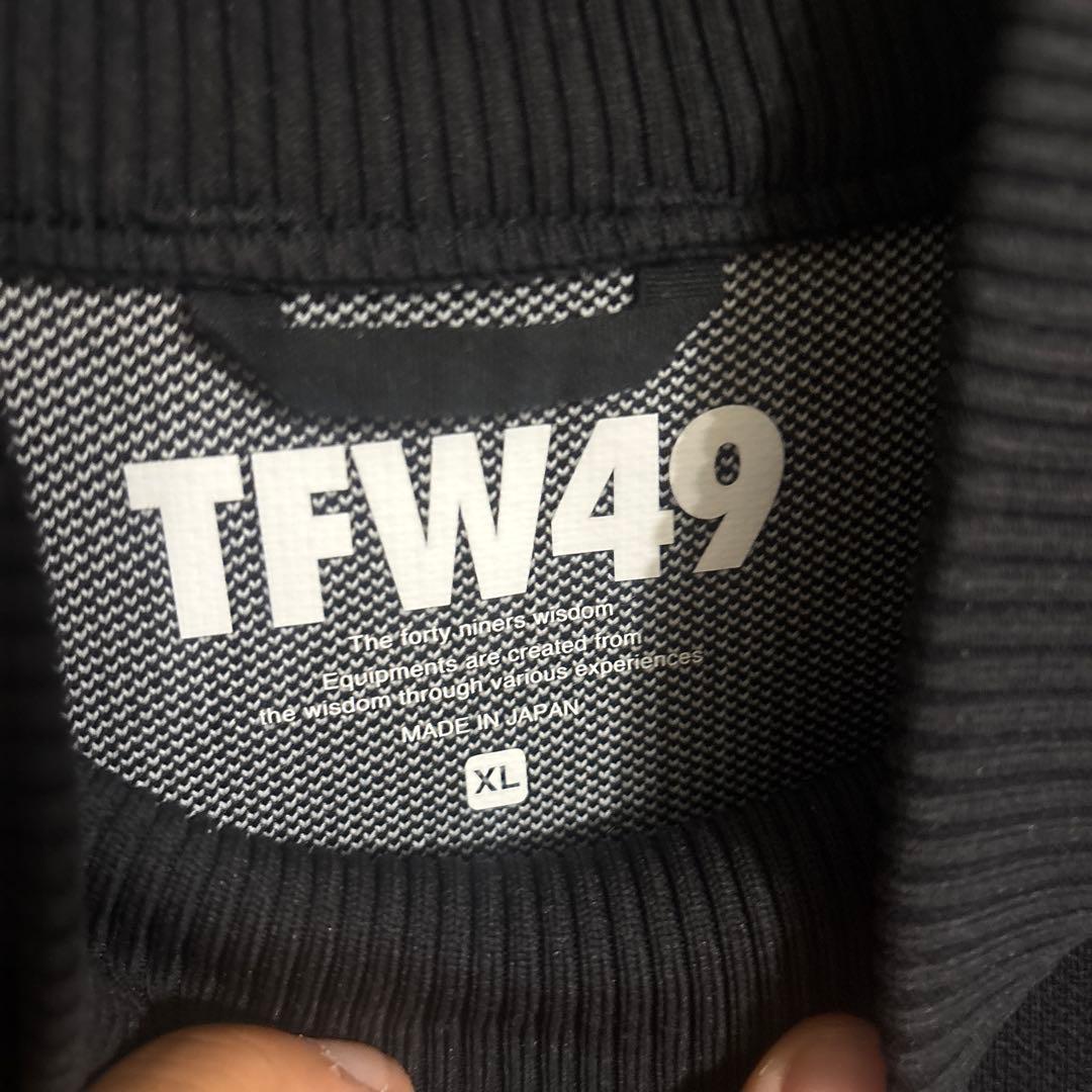 メンズウェア tfw49 MOCK NECK KNIT BKxBK