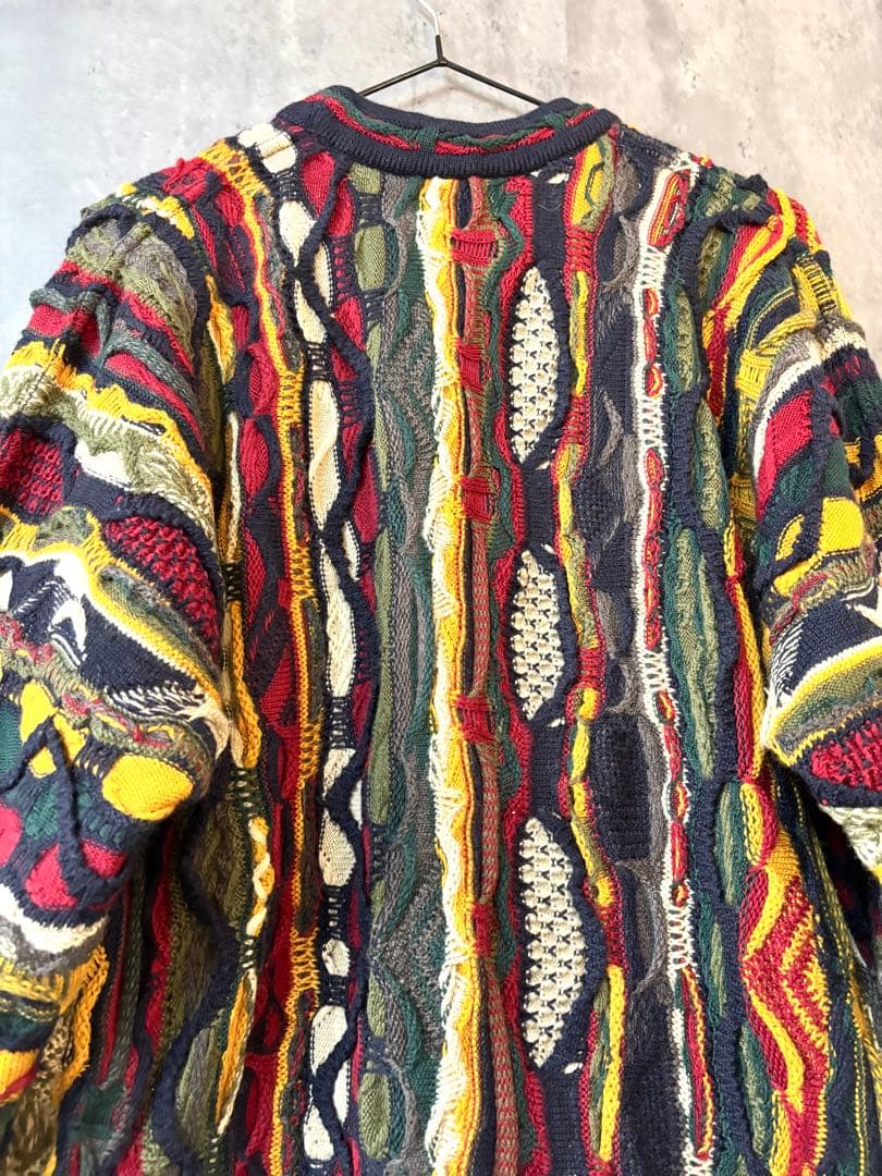 〈早い者勝ち・定番〉 高級デザイン COOGIビンテージ3Dニット L 菅田将暉