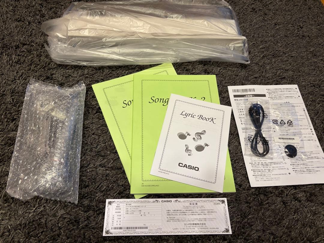 【超美品】CASIO LK-530光ナビゲーションCasiotone2025年製