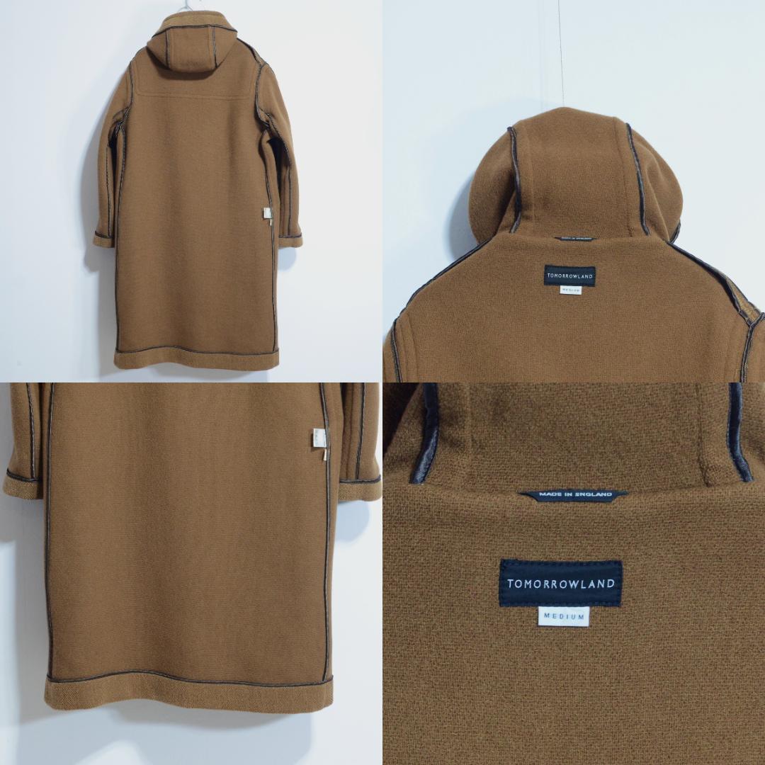 超極上品 チベット社製ムーアブルックカットパイル ダッフルコート Hブラウン M