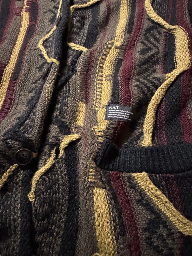 FAT FOOGIGAN ニット　カーディガン