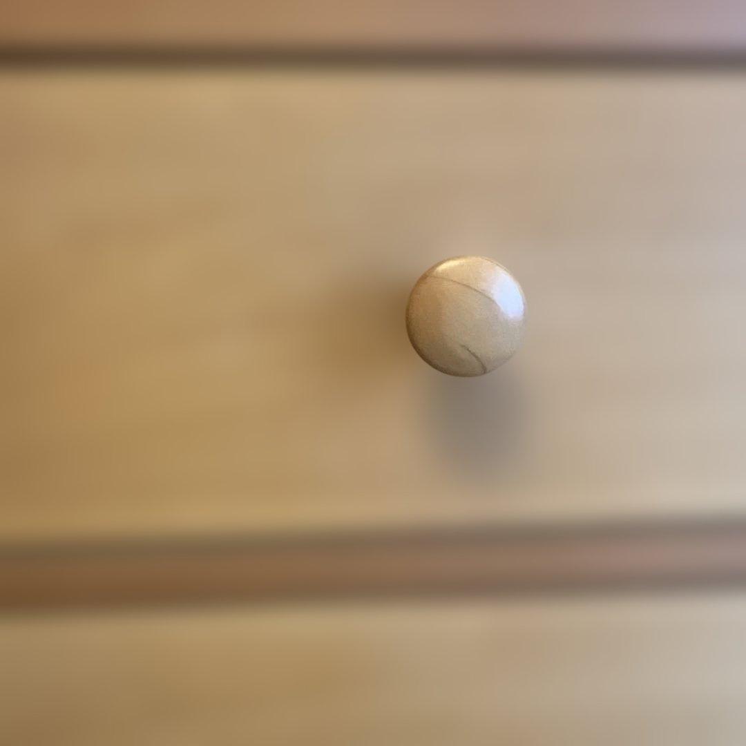 ナチュラルウッド 5段チェスト