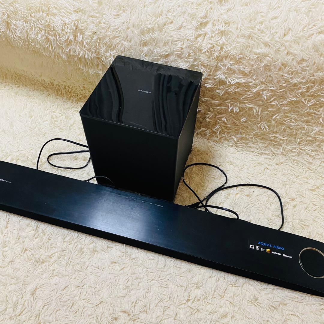 SHARP　シアターバーシステム　フロントスピーカー　サブウーハー